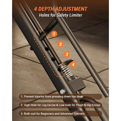 Maszyna 3 w 1 do nóg i przysiadów