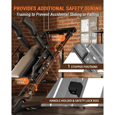 Maszyna 3 w 1 do nóg i przysiadów