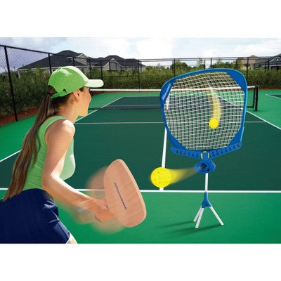 Pickleball dla poczatkujacych, lekka rakieta i pilka treningowa