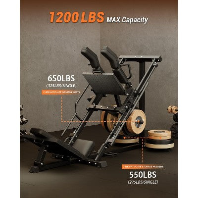 Maszyna 3 w 1 do nóg i przysiadów